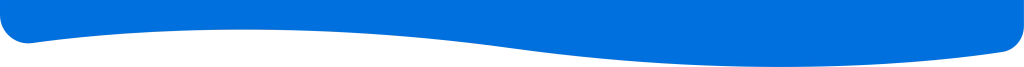 A blue curved shape overlays a black area, creating a wavy border between the two colors.